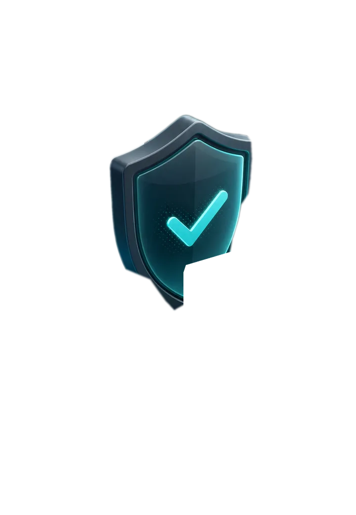 Shield with a check mark